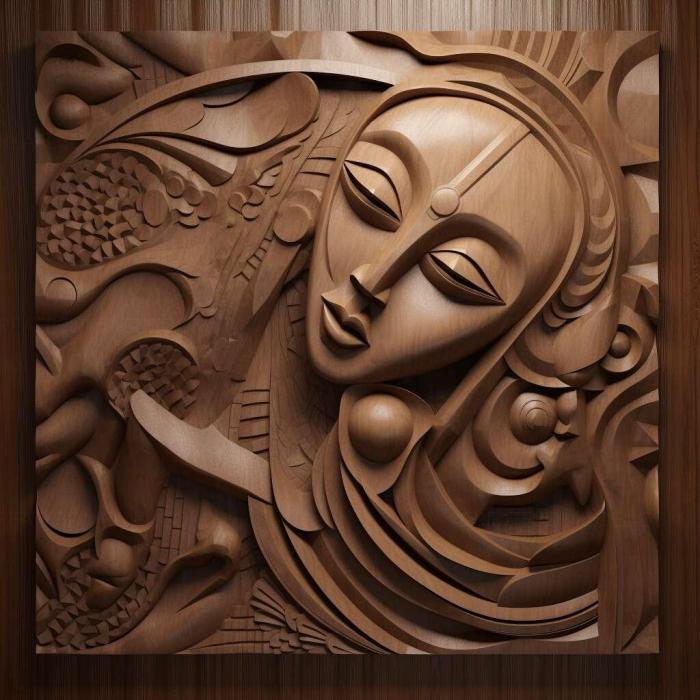 نموذج ثلاثي الأبعاد لآلة CNC 3D Art 